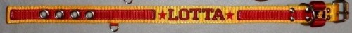 Baby Blocky Collar, Stripe & Embroidery